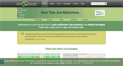 Desktop Screenshot of lightstreamer.com